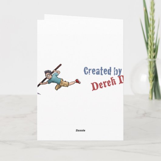 Vampire Birthday Karte (Rückseite)