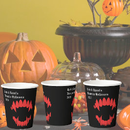 Vampire Bite Halloween-Party Paper Cups Pappbecher