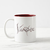 Vampire Blood Tasse - Halloween Lettering (Links)