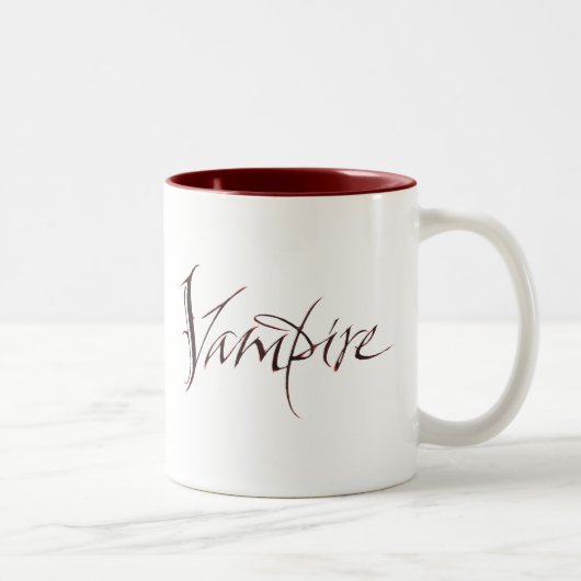 Vampire Blood Tasse - Halloween Lettering (Rechts)