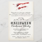 Vampire Bloodsuckers Halloween-Party Flyer (Vorne)
