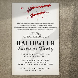 Vampire Bloodsuckers Halloween-Party Flyer