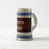 Vampire-Blut-Tasse Bierglas (VorderseiteRechts)