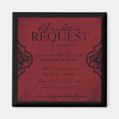 Vampire Bride Business Magnet (Vorne)