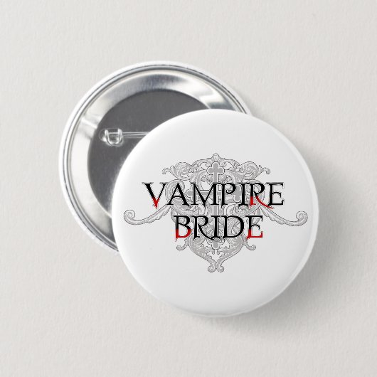 Vampire Bride Button (Vorne & Hinten)