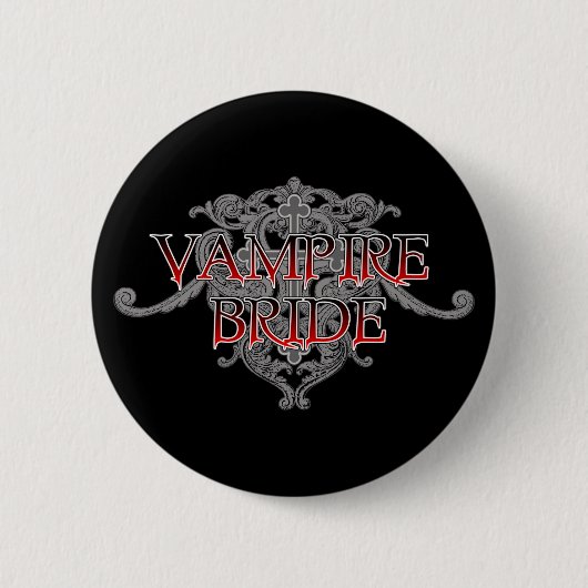 Vampire Bride Button (Vorderseite)