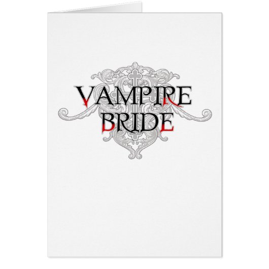 Vampire Bride Card (Vorne)