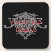 Vampire Bride Getränkeuntersetzer (Vorderseite)