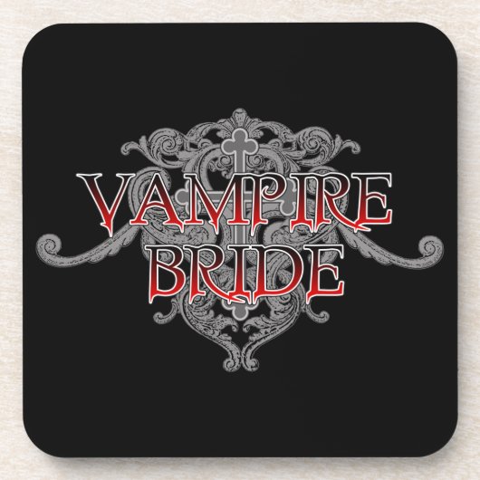 Vampire Bride Getränkeuntersetzer (Vorderseite)