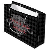 Vampire Bride Große Geschenktüte (Vorderseite Schrägansicht)