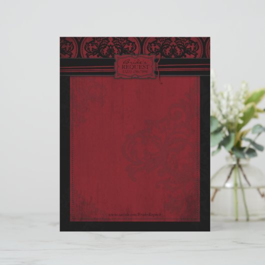 Vampire Bride Letter Head (Stehend Vorderseite)