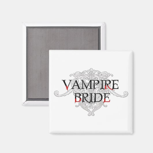Vampire Bride Magnet (Vorderseite/Rückseite)