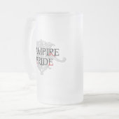 Vampire Bride Mattglas Bierglas (Vorderseite Links)