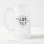 Vampire Bride Mattglas Bierglas (Links)