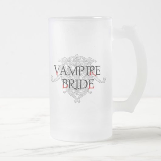 Vampire Bride Mattglas Bierglas (Rechts)
