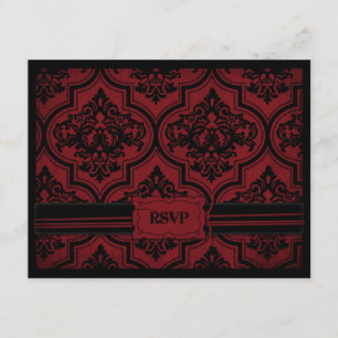 Vampire Bride RSVP Card A Karte