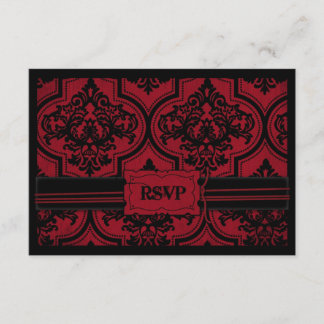 Vampire Bride RSVP Card B Karte
