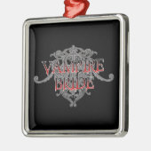 Vampire Bride Silbernes Ornament (Links)