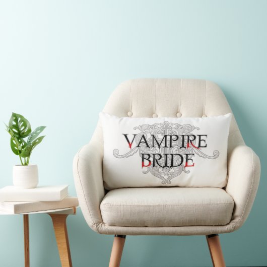 Vampire Bride Throw Kissen (Stuhl )