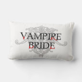 Vampire Bride Throw Kissen (Rückseite)