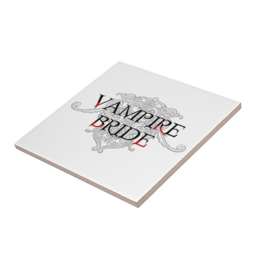 Vampire Bride Tile Fliese (Seite)