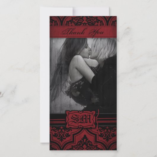 Vampire Bride TY Fotokarte Dankeskarte (Vorderseite)