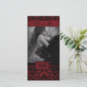 Vampire Bride TY Fotokarte Dankeskarte (Stehend Vorderseite)