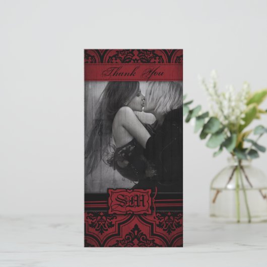 Vampire Bride TY Fotokarte Dankeskarte (Stehend Vorderseite)