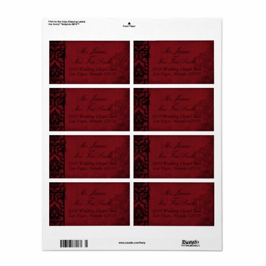 Vampire Bripping Label B (Vorne)