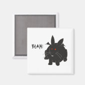 Vampire Bunneh Magnet (Vorderseite/Rückseite)