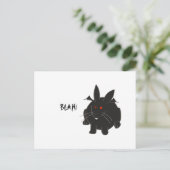Vampire Bunneh Postkarte (Stehend Vorderseite)