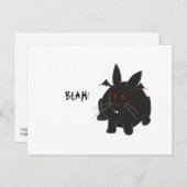 Vampire Bunneh Postkarte (Vorne/Hinten)