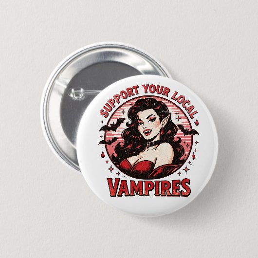 Vampire Button (Vorne & Hinten)