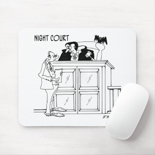 Vampire-Cartoon 5319 Mousepad (Mit Mouse)