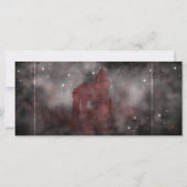 Vampire Castle Gothic Wedding Ticket Einladungen (Rückseite)