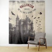 Vampire Castle Halloween Foto Stand Hintergrund Wandteppich (Beispiel)
