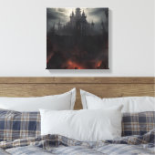 Vampire Castle Shining Leinwanddruck (Insitu (Schlafzimmer))