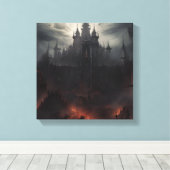 Vampire Castle Shining Leinwanddruck (Insitu (Holzboden))