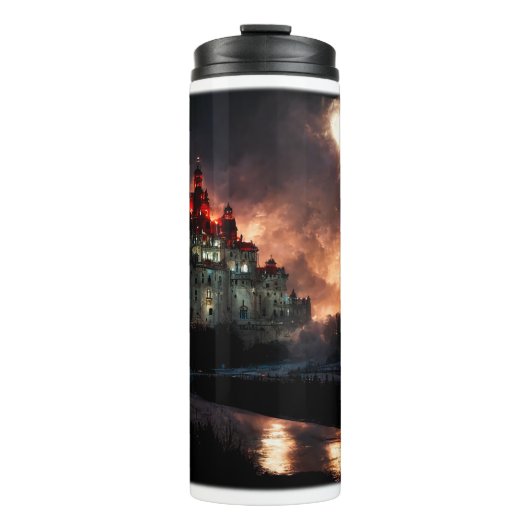 Vampire Castle Thermal Tumbler Thermosbecher (Vorderseite)