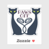 Vampire Cat Duo Aufkleber (Blatt)