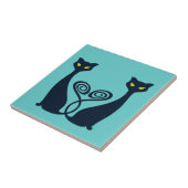 Vampire Cat Duo Fliese (Seite)