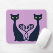 Vampire Cat Duo Mousepad (Mit Mouse)