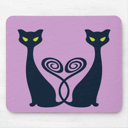 Vampire Cat Duo Mousepad (Vorne)