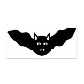 Vampire Cat Faced Bat Halloween Art Briefmarke Gummistempel (Prägung)