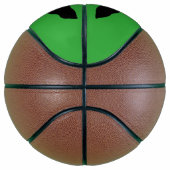Vampire Cat Faced Bat Halloween Basketballs (Rechts)