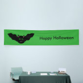 Vampire Cat Faced Bat Halloween Custom Banner (Messeveranstaltung)