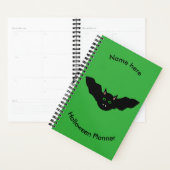 Vampire Cat Faced Bat Halloween Custom Planer (Anzeige)