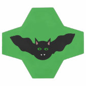 Vampire Cat Faced Bat Halloween Fußball (Flach)