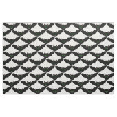 Vampire Cat Faced Bat Halloween gemustertes Gewebe Stoff (Fat Quarter (45,7 x 55,9 cm))