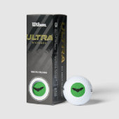Vampire Cat Faced Bat Halloween Golf Ball (Verpackungen)